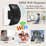 300Mbps WiFi Repeater Signal Booster Wireless Range Extender, 2 in 1 Repeater/Access Point Modes 360 Degree Full Coverage WPS Function Plug and Play LAN Port for Any Router& Alexa Devices 【upgrade】