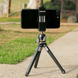 Universal Metal Phone Tripod Mount - Ulanzi Aluminum Metal Smart Phone Tripod Clip Holder Adapter Climp for Apple iPhone 7 Plus Sumsang Galaxy S7 J7 Edge 7 Android Smartphones for Joby GorillaPod
