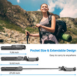 Selfie Stick Tripod, MZTDYTL Bluetooth Extendable Selfie Stick with Wireless Remote Shutter and Integrated Tripod Stand Selfie Stick for iPhone XS/X/iPhone 8/8 Plus/iPhone 7/7 Plus, Galaxy S9/S8, More