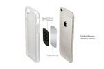 SCOSCHE MagicMount Magnetic Mount Replacement Plate Kit - MagicPlate Color Matching Plates for iPhone/iPad and Other Smart Devices - Includes 3 Plates and 2 Cleaning Swabs - Black (MAGRKI)