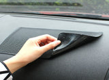 LLSW Shop Black Sticky Pad Anti Slip Mat Non Slip Sticky Anti Slide Dash Mount Holder Mat Sticky pad for Dashboard