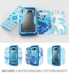 i-Blason Galaxy S8 Case, [Armorbox] [Full Body] [Heavy Duty Protection ] Shock Reduction/Bumper Case Without Screen Protector for Samsung Galaxy S8 2017 Release (Blue)