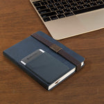 SINJIMORU Credit Card Holder for Back of Phone, Stick on Wallet Functioning as Phone Card Holder, Phone Card Wallet, iPhone Card Holder/Credit Card Case for Cell Phone. Sinji Pouch Flap, Black.