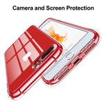 iPhone 8 Plus Case, iPhone 7 Plus Case, CANSHN Clear iPhone 7 Plus/ 8 Plus Case with Shock Absorption Technology Bumper Protective Case for iPhone 7 Plus (2016)/iPhone 8 Plus (2017) - Clear