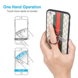 Phone Ring Cell Phone Ring Holder 360 Degree Rotation Phone Ring Holder Transparent Finger Ring Stand Kickstand Compatible Most of Smartphones Set of 5