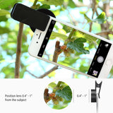 AUKEY Ora iPhone Camera Lens, 0.45x 120° Wide Angle + 15x Macro Clip-on iPhone Lens for iPhone 8, 7, 6, Samsung, Other Android Smartphones