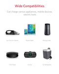 BESTEK 150W 2-Socket Cigarette Lighter Power Adapter DC Outlet Splitter 3A Dual USB Car Charger for iPhone X/8/7/6s/6 Plus, iPad, Galaxy S9/S9 Plus, Google Pixel, Motorola, LG, Nexus, HTC and More