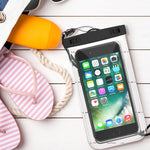 (2Pack) Universal Waterproof Case, Maxboost Cellphone Dry Bag Pouch for iPhone 7 6s 6 Plus, SE 5s 5c 5, Galaxy s8 s7 s6 Edge, Note 5 4, LG G6 G5,HTC 10,Sony Nokia up to 6.0" Diagonal