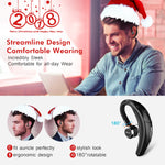 Mpow V4.1 Bluetooth Headset, Wireless Earbud Headset with Microphone, 6-Hrs Playing Time Cell Phone Bluetooth Earpiece, Car Bluetooth Headphones for iPhone Samsung Android