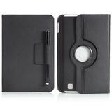 MoKo(TM) 360 Degree Rotating Cover Case for Barnes & Noble Nook Full HD 7" Inch Tablet, Black (with Vertical and Horizontal Stand, and Smart Cover Auto Sleep/Wake Function)-