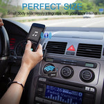 USB Bluetooth Receiver for Car, Music Streaming Car Kit, Portable Wireless Audio Adapter 3.5mm Aux Cable