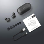SoundPEATS True Wireless Earbuds 5.0 Bluetooth Headphones in-Ear Stereo Wireless Earphones with Microphone Binaural Calls, One-Step Pairing, 35 Hours, Upgraded TrueFree Plus