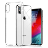TORRAS iPhone Xs Case/iPhone X Case, Ultra Thin Slim Fit Soft Silicone TPU Cover Case Compatible with iPhone X/iPhone Xs 5.8 inch, Clear
