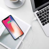 iPhone Charger,MFi Certified Lightning Cables 5Pack 2X3FT 2X6 10FT to USB Syncing Data and Nylon Braided Cord Charger for iPhone Xs/Max/XR/X/8/8Plus/7/7Plus/6S/6S Plus/SE/iPad and More - Silver