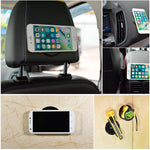 SUNDERPOWER Cell Pads,Premium Sticky Anti-Slip GEL Pads,Holds Phones,Sunglasses, GPS and Many More