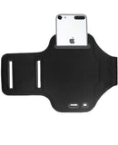 i2 Gear Running Exercise Armband for iPod Touch 6th and 5th Generation Devices with Reflective Border and Key Holder (Black)