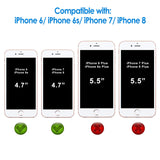 JETech 2-Pack Screen Protector for Apple iPhone 6, iPhone 6s, iPhone 7, and iPhone 8, Tempered Glass Film, 4.7-Inch