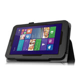 Fintie Winbook TW700 Tablet Case - Premium PU Leather Slim Fit Folio Stand Cover with Stylus Loop for Winbook TW700 7" Windows 8.1 Tablet, Black