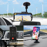 Car Phone Mount, Vansky 3-in-1 Universal Cell Phone Holder Car Air Vent Holder Dashboard Mount Windshield Mount for iPhone Xs Max R X 8 Plus 7 Plus 6S Samsung Galaxy S9 S8 Edge S7 S6 LG Sony and More