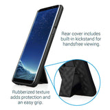 Aduro Samsung Galaxy S8 Holster Shell Case - Combo Series, Super Slim Shell Case with Built-in Kickstand and Swivel Belt Clip Holster for Samsung Galaxy S8 (NOT Plus)