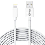 The Ultimate Bundle (10ft) Apple MFi Certified Lightning Cable, Durable iPhone Charger for XS/XS Max/XR/X/8/8 Plus/7/6/ & iPad (White)