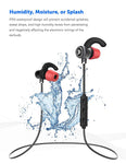 truwire Samsung Galaxy Core Plus Bluetooth Headset in-Ear Running Earbuds IPX4 Waterproof with Mic Stereo Earphones, CVC 6.0 Noise Cancellation, Works with, Apple, Samsung,Google Pixel,LG