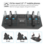 IPOW Anti-Slip Silicone Car Phone Dashboard Pad Mat,Hands-free Cell Phone Holder For Car/Home/Office Compatible With iPhone 7 7P 6s 6 X XS 8 8P 5S,Galaxy S8 S7 S6 S5, Google Nexus