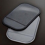 Funrarity Magic Anti-slip Non-slip Mat Car Dashboard Adhesive Mat Sticky Pad for Cell Phone Cd Electronic Devices Phone Pad Black (Pack of 5)
