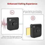 15 Hour Bluetooth Receiver/Bluetooth Car Kit, TaoTronics Portable Wireless Audio Adapter 3.5mm Aux Stereo Output (Hands-Free Calling, Bluetooth 4.2, A2DP, CVC Noise Cancelling)