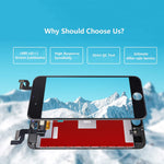 for iPhone 6 Screen Replacement - LCD Display 3D Touch Screen Digitizer Frame Full Assembly with Repair Tool Kits and Screen Protector (Black 4.7 Inch)