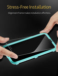 ESR [2-Pack] Screen Protector for iPhone Xs/iPhone X, iPhone iPhone Xs/iPhone X Tempered Glass Screen Protector [Force Resistant Up to 22 Pounds] Case Friendly for iPhone 5.8 inch(2017&2018 Release)