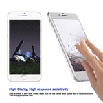 Screen Replacement for iPhone 6s Plus White LCD Display & Touch Screen Digitizer Replacement with Frame Spare Parts (Home Button，Front Camera, Sensor Flex, Earpiece Speaker) + Repair Tools (5.5'')