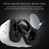 VR Headset V3 - Deep Immersive Virtual Reality Experience on 3D Movies & Games, Mini Compact Light Weight & Comfortable, fits iPhone Samsung Galaxy