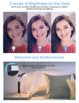 Mpow Selfie Stick Tripod, 3 in 1 Extendable Selfie Stick Monopod with Bluetooth Remote & Fill Light, Compatible with Gopro/Small Camera iPhone Xs max/XS/XR/X/8/8 plus/7/7 plus/6s,Galaxy S10/S9/8,Black