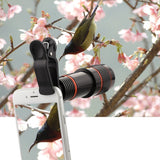 Apexel 4 in 1 12x Zoom Telephoto Lens + Fisheye + Wide Angle + Macro Lens with Phone Holder + Tripod for iPhone X/8/ 7 /6/6s plus SE Samsung HTC Google Huawei LG Ipad Tablet PC Laptops