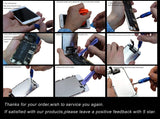 iPhone 6 Screen Replacement White LCD Display Touch Screen Digitizer Frame Assembly Full Set with Free Tools and DRT Professional Glass Screen Protector for iPhone 6 (4.7 inches) (White)