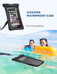 Mpow 084 Waterproof Phone Pouch Floating, IPX8 Universal Waterproof Case Underwater Dry Bag Compatible iPhone Xs Max/Xr/X/8/8plus/7/7plus Galaxy s9/s8 Note 9/8 Google Pixel up to 6.5" (Black)