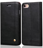 iPhone 6S Plus Case iPhone 6 Plus Case, SINIANL Leather Case Flip Folio Book Case Wallet Cover with Card Slots & ID Holder Kickstand Feature and Magnetic Closure for iphone 6 Plus / 6S Plus Black