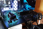 AMVR VR Stand,Headset Display Holder for Oculus Rift Headset and Touch Controller