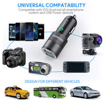 USB Type C Car Charger, JOOMFEEN Qualcomm Quick Charger 3.0+2.4A 30W Rapid Dual Port USB Car Charger Adapter with 3FT/1M USB C Cable for Samsung Galaxy Note 9/S9/S9 Plus,Note 8/S8/S8 Plus,LG G5,G6,V20