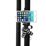 Phone Tripod,Portable and Flexible Adjustable Cell Phone Stand Holder with Remote and Universal Clip Compatible with iPhone Android Phone Compact Digital Camera Sports Camera GoPro