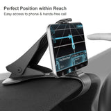 Car Phone Holder Mount, Kamisafe Car HUD Dashboard Cellphone Holder Cradle Mobile Clip Stand Compatible for iPhone Xs X 8 7 Plus Samsung S9 S8 Plus Note 9 Google Huawei Other 3.5-6.5 Inches Smartphone