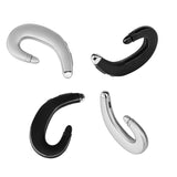 Ear Hook Bluetooth Wireless Headphones Non Ear Plug Bluetooth Headset with Microphone, Single Ear Headset Painless Wearing Sport Earphones for Smartphones,10 Hour Playtime (Black)