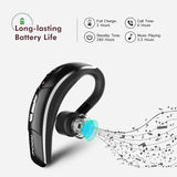 Mpow V4.1 Bluetooth Headset, Wireless Earbud Headset with Microphone, 6-Hrs Playing Time Cell Phone Bluetooth Earpiece, Car Bluetooth Headphones for iPhone Samsung Android