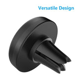 WizGear Universal Air Vent Magnetic Phone Car Mount Holder with Fast Swift-Snap Technology for Smartphones and Mini Tablets, Black