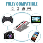 Micro Sd Card,BOYMXU Sd Memory Card 32gb Sd Card with Adapter High Speed Tf Card Update-Gray.
