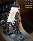 Lorima Car Cup Holder Phone Mount with a Longer Flexible Neck for Cell Phones iPhone Xs/XS Max/X/8/7 Plus/Galaxy