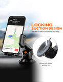 Mpow Car Phone Mount, Dashboard Car Phone Holder, Washable Strong Sticky Gel Pad with One-Touch Design Compatible iPhone Xs/XS MAX/XR/X/8/8Plus/7/7Plus, Galaxy S8/9/10, Google Nexus, Huawei and More