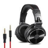 OneOdio Adapter-Free Closed Back Over-Ear DJ Stereo Monitor Headphones, Professional Studio Monitor & Mixing, Telescopic Arms with Scale, Newest 50mm Neodymium Drivers- Glossy Finsh