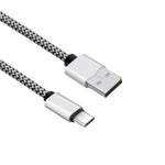 Micro USB Cable,[10ft3Pack] by Ailun,High Speed 2.0 USB A Male to Micro USB Sync & Charging Nylon Braided Cable for Android Smartphone Tablets Wall and Car Charger Connection[Silver&Blackwhite]